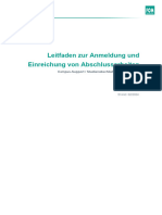 Leitfaden Zur Anmeldung Und Einreichung Von Abschlussarbeiten Stand Februar 2024