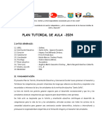 Plan Anual de Tutoría - 2 Sec - 2024