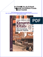 full download Kenarin Kitabi Ara Da Kalmak Ceperde Yasamak 3Rd Edition Funda Senol Cantek online full chapter pdf 