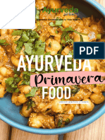 Ayurveda Food Comidas Primavera