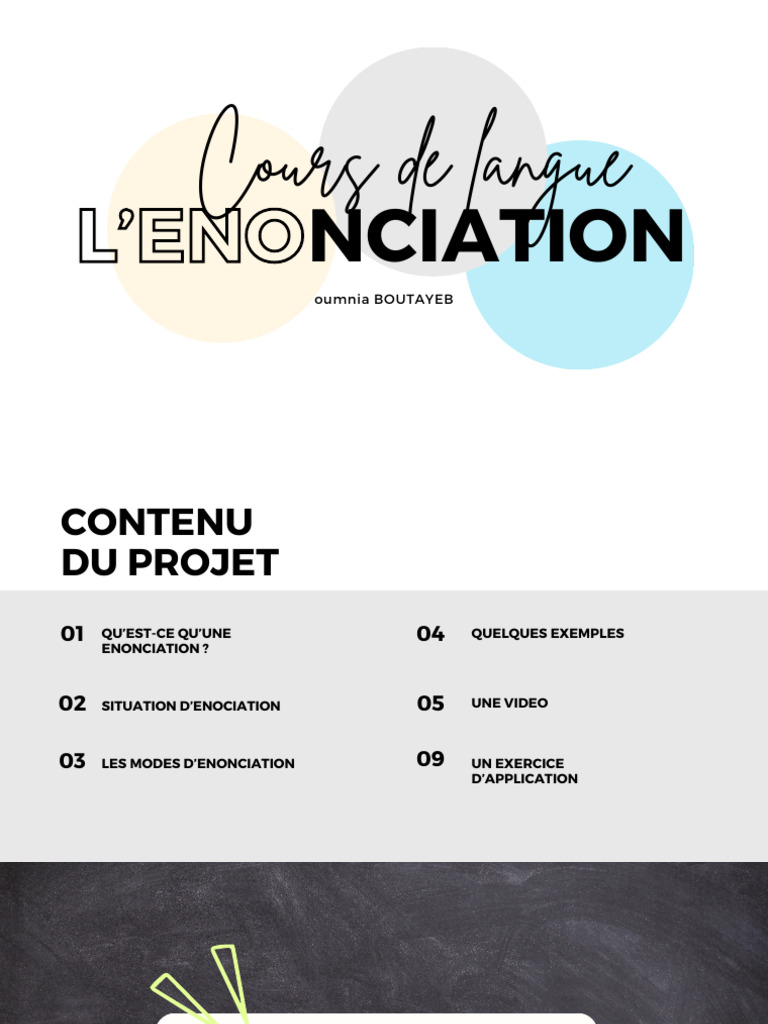 Comprendre l'Énonciation en Langue | PDF | Linguistique | Typologie ...
