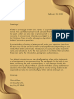 Cream Formal Professional Letterhead