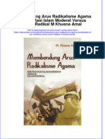 PDF of Membendung Arus Radikalisme Agama Konstestasi Islam Moderat Versus Islam Radikal M Khusna Amal Full Chapter Ebook