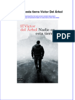 PDF of Nadie en Esta Tierra Victor Del Arbol Full Chapter Ebook