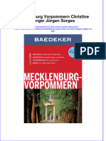 Full Download Mecklenburg Vorpommern Christine Berger Jurgen Sorges Online Full Chapter PDF