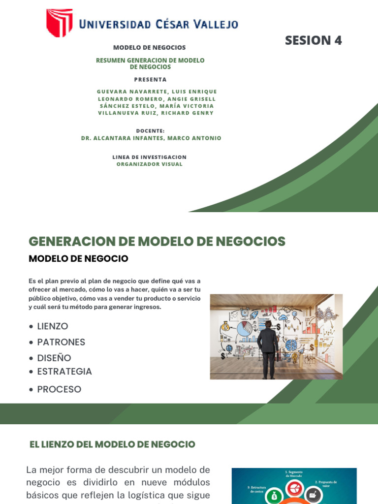 Generación de Modelos de Negocio | PDF | Modelo de negocio | Business