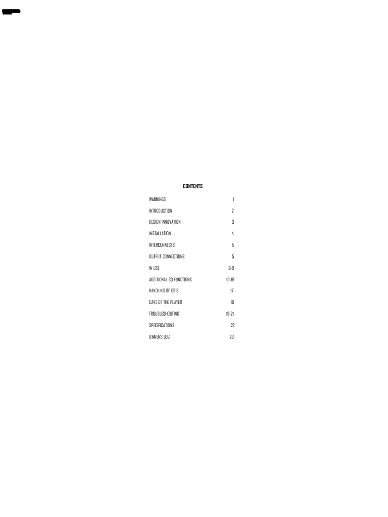 Apollo R Manual | PDF | Compact Disc | Electronics