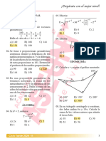 Claves Examen Semanal TARDE - 2024 II