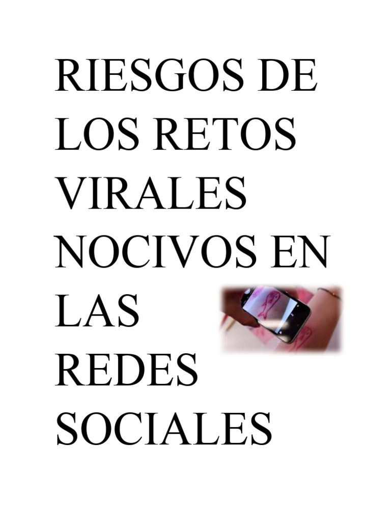 Riesgos de Retos Virales en Adolescentes | PDF