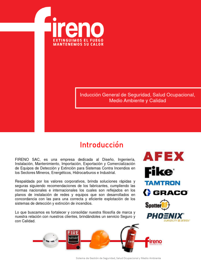 3 Induccion General Sgi Fireno 2022 Pdf Calidad Comercial