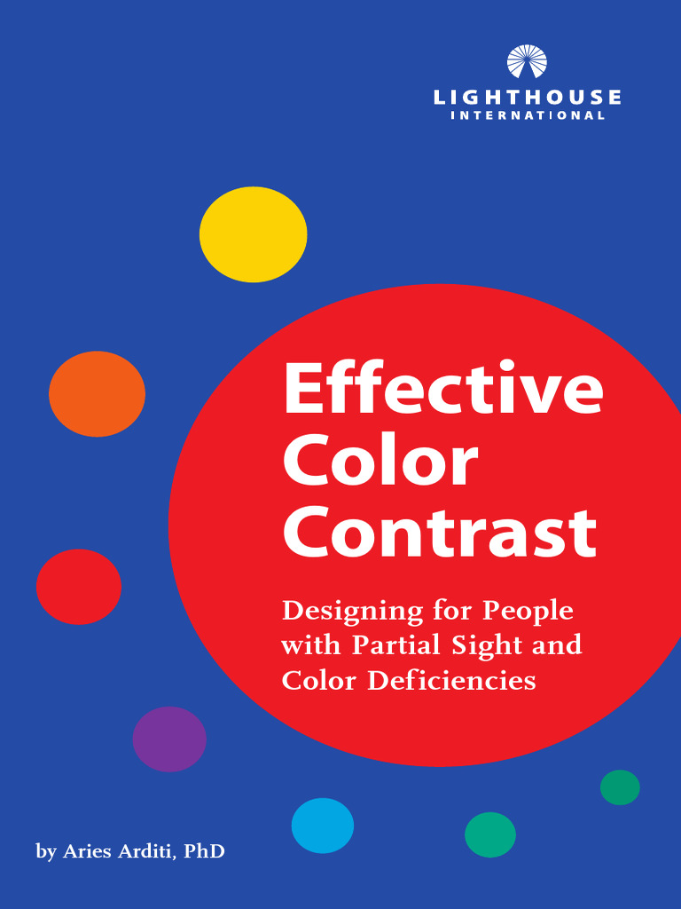 Color Contrast for Visual Accessibility | PDF | Color | Hue