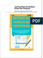 PDF of Metodologi Penelitian Pendidikan Marinda Sari Sofiyana Full Chapter Ebook