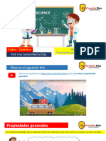 Quimica Cuarto Propiedades Generales de La Materia