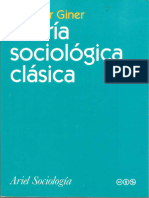 Giner, Salvador. - Teoría Sociológica Clásica (Ocr) (2001)