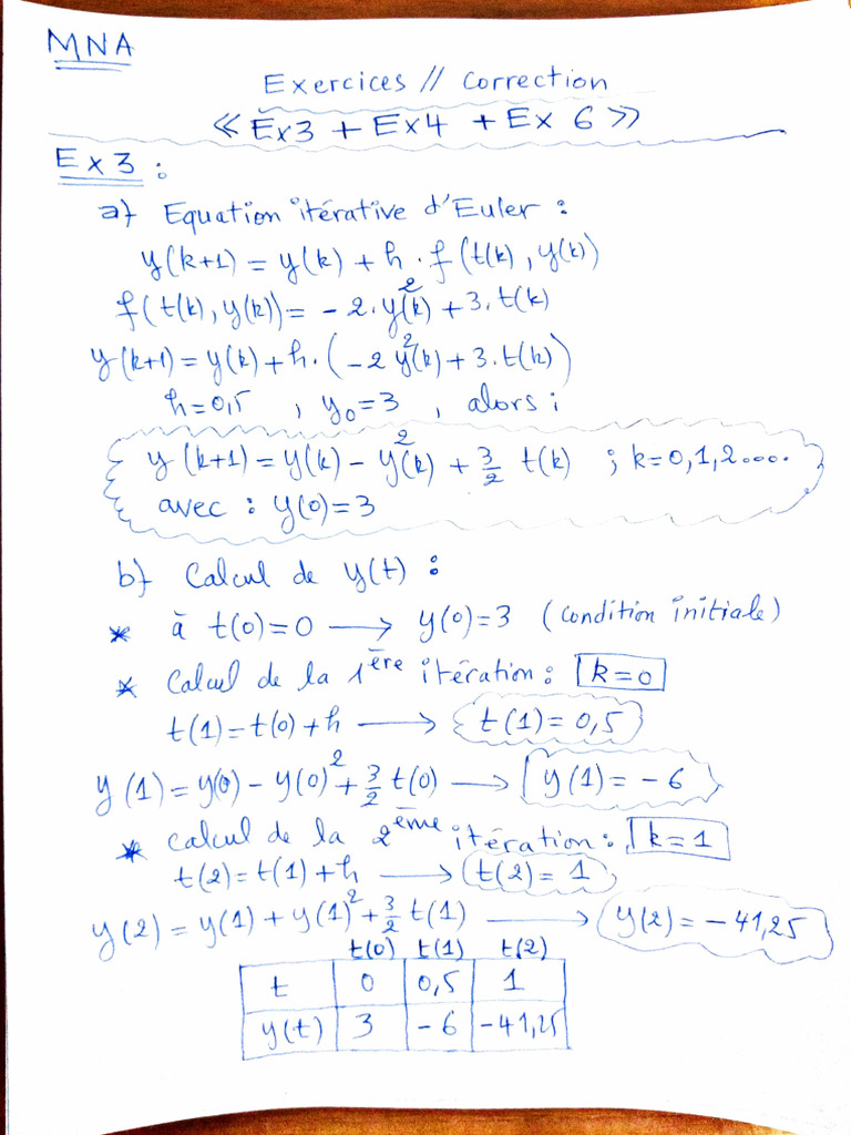 Correction Exos Mna Pdf