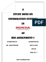 Mis in Honda