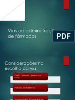 Aula 02 Vias de Administração e Períodos Pré, Trans e Pós 19 02 2021