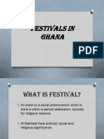 Festivals in Ghana