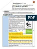 Sesión de Aprendizaje Nº1 Ua2 4ºgrado Estudiante