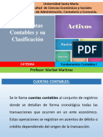 Las Cuentas Contables y Su Clasificación Marzo 2024