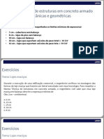 Dimensionamento de Estruturas em Concreto Armado - Propriedades Mecânicas e Geométricas