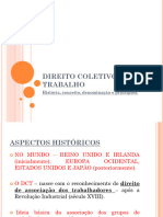 UNIVAR - Apostila 01 - Dto Coletivo Trab - história, denominação, objeto, sujeitos e princípios