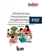 Epp5 - HE - Mod6-Pagpaplano NG Masustansiyang Pagkain V4rev