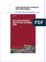 PDF of Mullers Groses Deutsches Ortsbuch 2019 36Th Edition Full Chapter Ebook