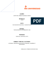 ACTIVIDAD 4. Revisión de Uso de TIC en Lo Personal, Académico y Profesional.