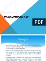 Ethnomethodology