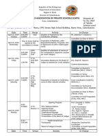 Program Design For 2024 FOT Private Non DepEd Schools