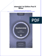 PDF of Oxford Epistemoloji 1St Edition Paul K Moser Full Chapter Ebook
