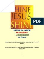 3geep YouTube Channel, Random1: Shine Jesus Shine!