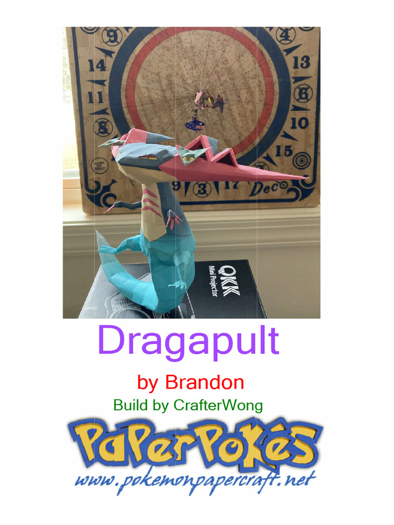 Dragapult A4 Lined | PDF