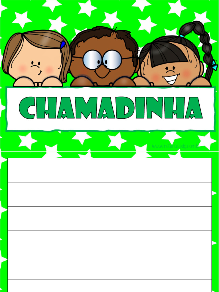 Chamadinha materiaispdg pdf 1 pdf