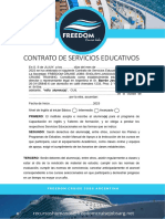 Contrato de Servicios Educativos - Freedom C. J.