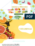 Bromatologia de Vitaminas y Minerales