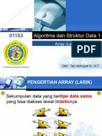 Pertemuan 12 - Array