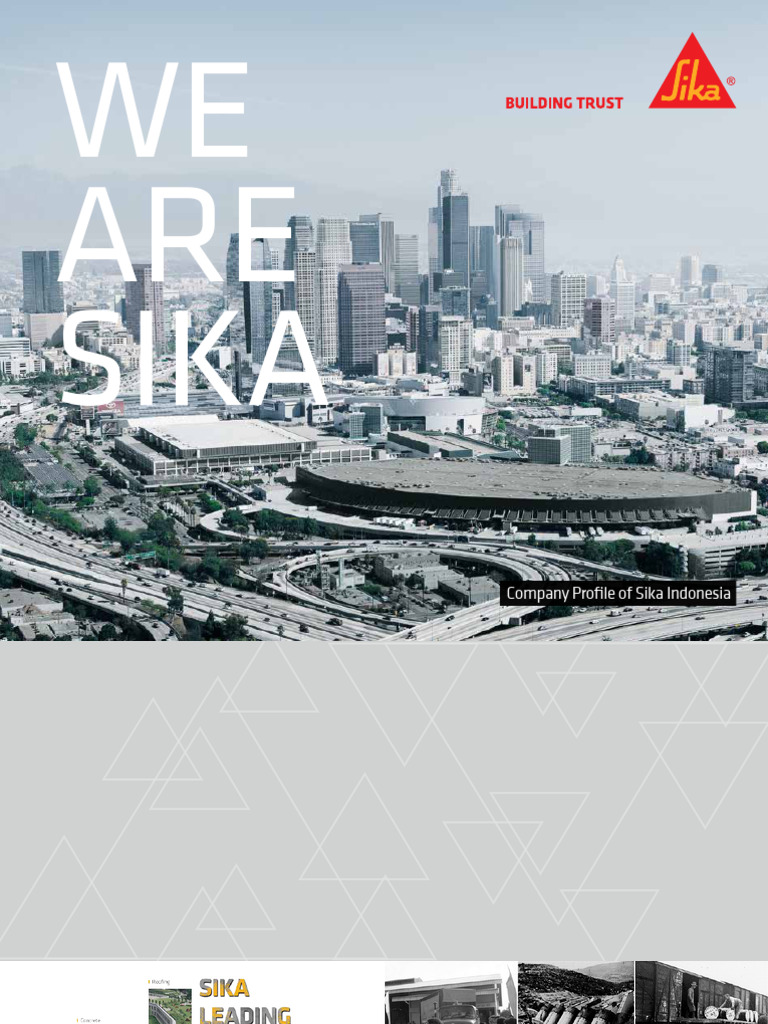 Sika Indonesia Companyprofile Pdf Concrete Roof