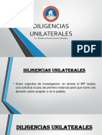 10. DILIGENCIAS UNILATERALES (2)