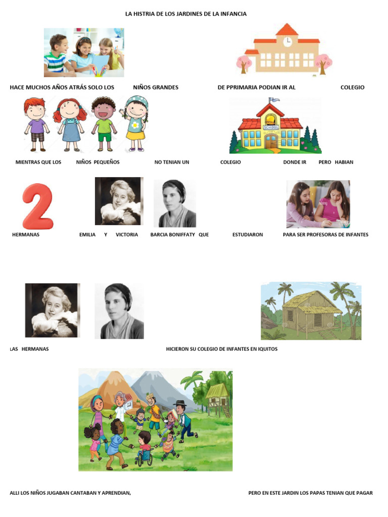 Historia de los Jardines de Infancia | PDF