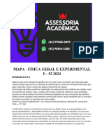 Mapa - Física Geral e Experimental i - 52 2024