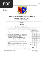 Peperiksaan Akhir Tahun Terengganu Tingkatan 4 - Paper 2 