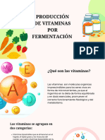 Prouccion de Vitaminas