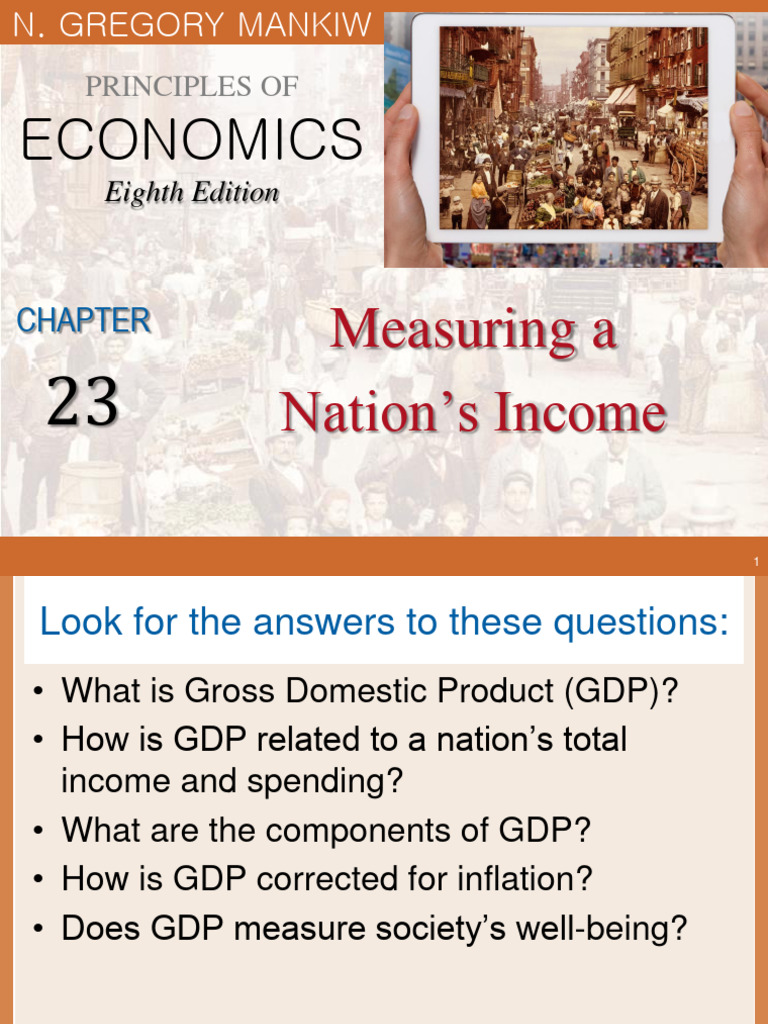 Ch 23 Measuring A Nations Income Pdf Gross Domestic Product