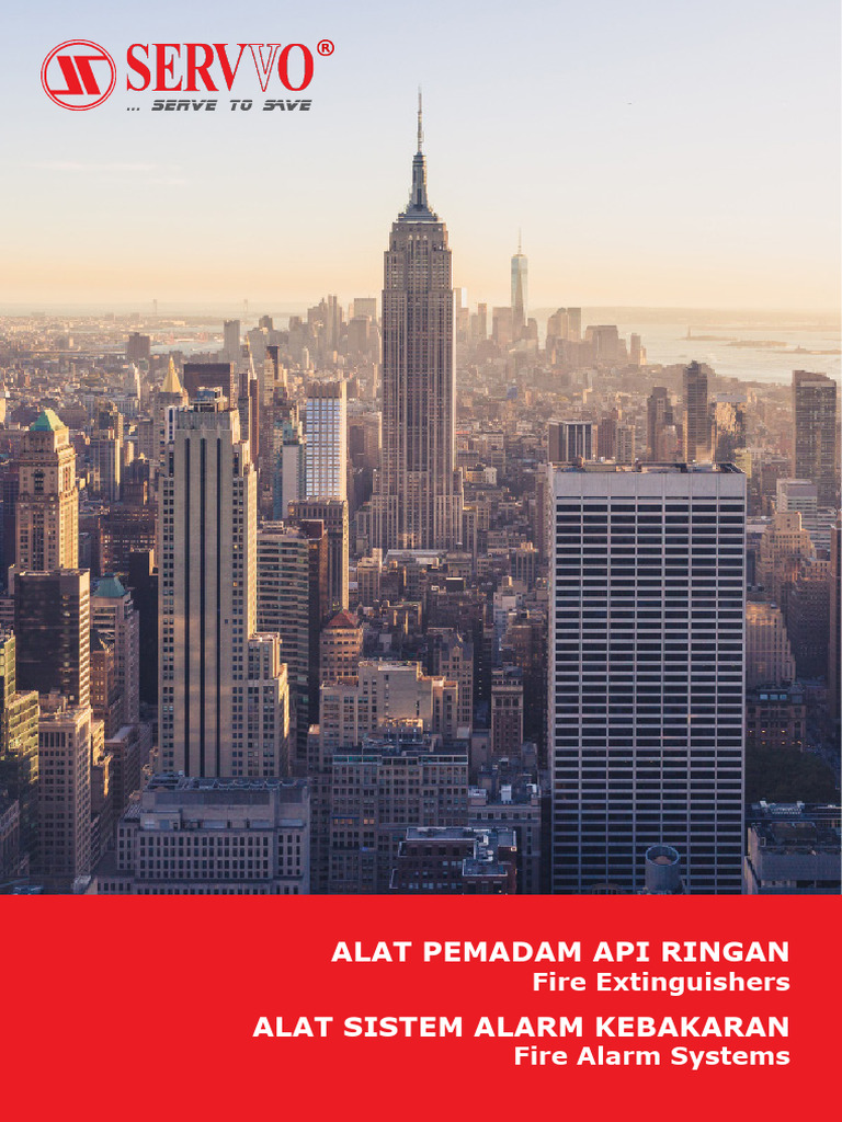 SERVVO Fire Alarm Systems & Fire Extinguisher - Brochure 2020 | PDF