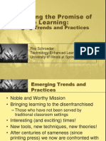 Harvesting The Promise of Distance Learning:: Emerging Trends and Practices