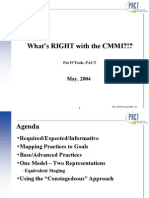 Whats Right With Cmmi