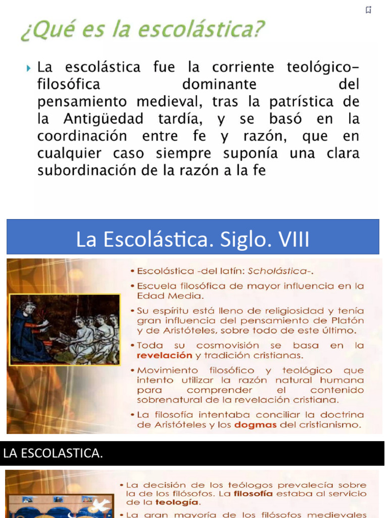Escolastica | PDF | Tomás de Aquino | Universidad