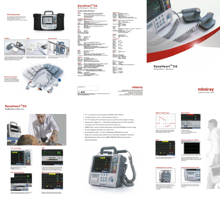 Mindray D6 Defibrillator | PDF